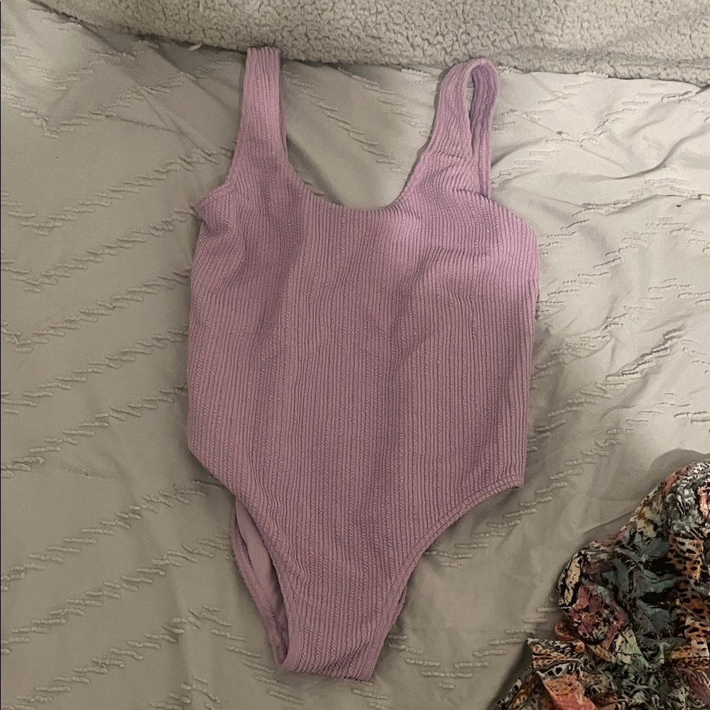 Roxy Kids Lilac One Piece Swimsuit